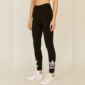 Adidas Originals Trefoil Black Leggings XS – New Without Tags (I6)@
